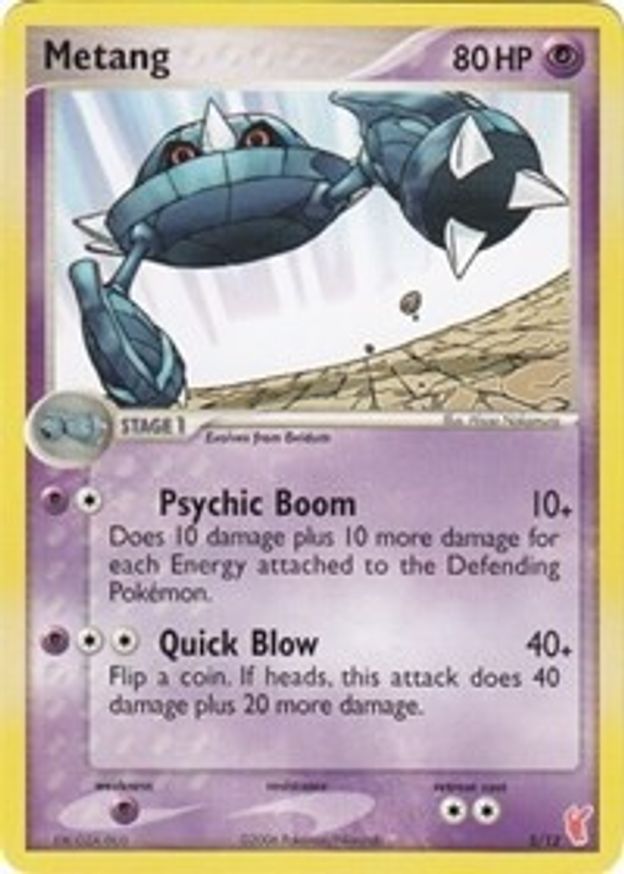 Pokémon-kaart Metang 5/12 Fixed uit de set EX Trainer Kit 2 Hauptbild