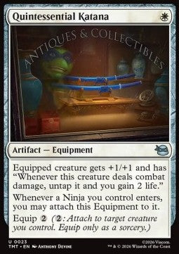 Quintessential Katana - Teenage Mutant Ninja Turtles (Uncommon) [TMT-23] Imagen principal del producto