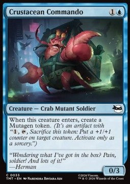 Crustacean Commando - Teenage Mutant Ninja Turtles (Common) [TMT-33] Imagen principal del producto