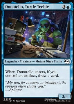 Donatello, Turtle Techie - Teenage Mutant Ninja Turtles (Common) [TMT-37] Immagine principale del prodotto