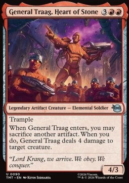 General Traag, Heart of Stone - Teenage Mutant Ninja Turtles (Uncommon) [TMT-90] Image principale du produit