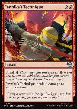 Jennika's Technique - Teenage Mutant Ninja Turtles (Uncommon) [TMT-93] Image principale du produit