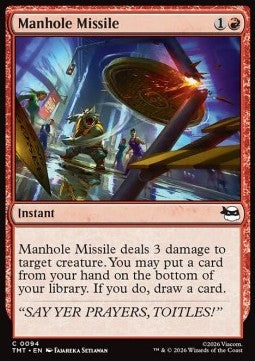 Manhole Missile - Teenage Mutant Ninja Turtles (Common) [TMT-94] Immagine principale del prodotto