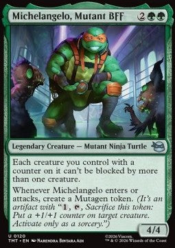 Michelangelo, Mutant BFF - Teenage Mutant Ninja Turtles (Uncommon) [TMT-120] Immagine principale del prodotto