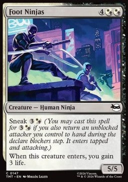 Foot Ninjas - Teenage Mutant Ninja Turtles (Common) [TMT-147] Imagen principal del producto