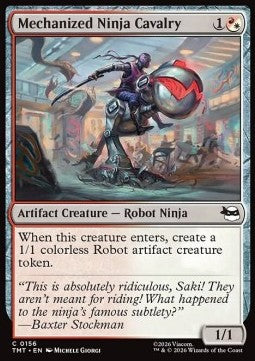 Mechanized Ninja Cavalry - Teenage Mutant Ninja Turtles (Common) [TMT-156] Imagen principal del producto