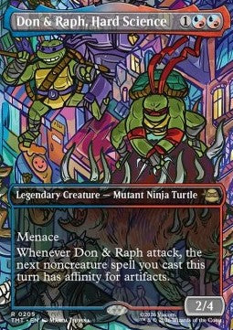 Don & Raph, Hard Science (V.1) - Teenage Mutant Ninja Turtles: Extras (Rare) [XTMT-205] Imagen principal del producto