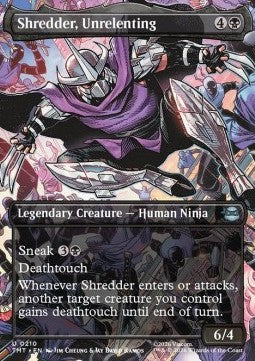 Shredder, Unrelenting - Teenage Mutant Ninja Turtles: Extras (Uncommon) [XTMT-210] Imagen principal del producto