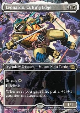 Leonardo, Cutting Edge (V.1) - Teenage Mutant Ninja Turtles: Extras (Rare) [XTMT-211] Imagen principal del producto