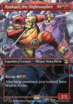 Raphael, the Nightwatcher (V.1) - Teenage Mutant Ninja Turtles: Extras (Rare) [XTMT-213] Imagen principal del producto