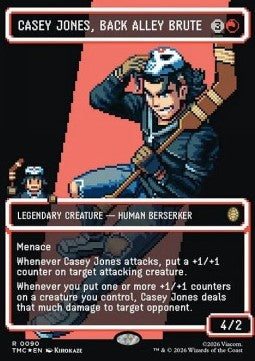 Casey Jones, Back Alley Brute (V.2) - Commander: Teenage Mutant Ninja Turtles: Extras (Rare) [XTMC-90] Hauptbild
