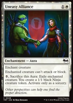 Uneasy Alliance - Teenage Mutant Ninja Turtles (Common) [TMT-28] Imagen principal del producto