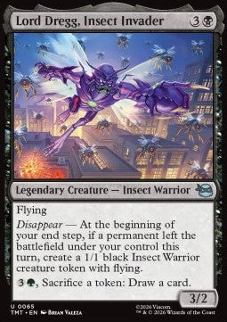 Lord Dregg, Insect Invader - Teenage Mutant Ninja Turtles (Uncommon) [TMT-65] Imagen principal del producto