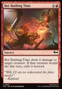 Bot Bashing Time - Teenage Mutant Ninja Turtles (Common) [TMT-85] Imagen principal del producto