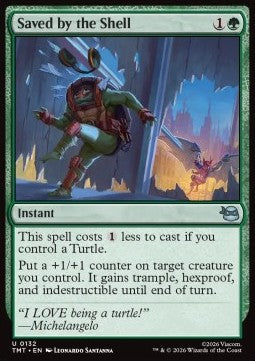 Saved by the Shell - Teenage Mutant Ninja Turtles (Uncommon) [TMT-132] Imagen principal del producto