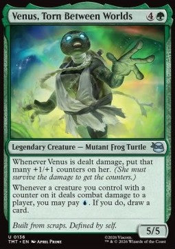 Venus, Torn Between Worlds - Teenage Mutant Ninja Turtles (Uncommon) [TMT-136] Imagen principal del producto