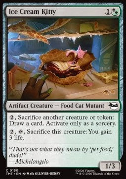 Ice Cream Kitty - Teenage Mutant Ninja Turtles (Common) [TMT-150] Imagen principal del producto
