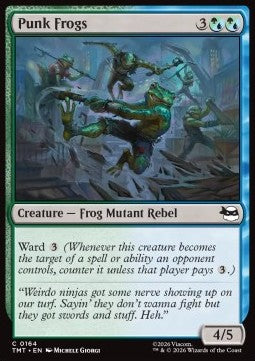 Punk Frogs - Teenage Mutant Ninja Turtles (Common) [TMT-164] Imagen principal del producto