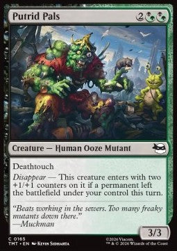 Putrid Pals - Teenage Mutant Ninja Turtles (Common) [TMT-165] Imagen principal del producto
