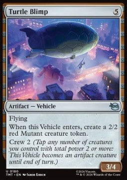Turtle Blimp - Teenage Mutant Ninja Turtles (Uncommon) [TMT-180] Imagen principal del producto