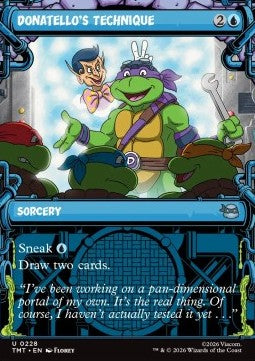 Donatello's Technique - Teenage Mutant Ninja Turtles: Extras (Uncommon) [XTMT-228] Imagen principal del producto