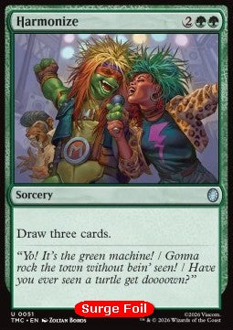 Harmonize - Commander: Teenage Mutant Ninja Turtles: Extras (Uncommon) [XTMC-51] Main image