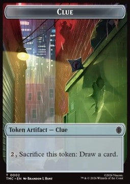 Clue Token // Treasure Token - Teenage Mutant Ninja Turtles: Tokens (Token) [TTMT-CT 2/3] Image principale du produit