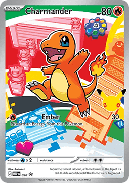 Charmander - MEP Black Star Promos (Promo) [MEP-038] Main image
