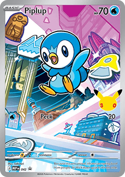 Piplup - MEP Black Star Promos (Promo) [MEP-042]