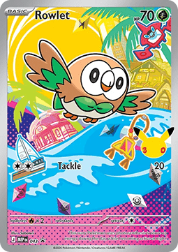 Rowlet - MEP Black Star Promos (Promo) [MEP-043] Main image