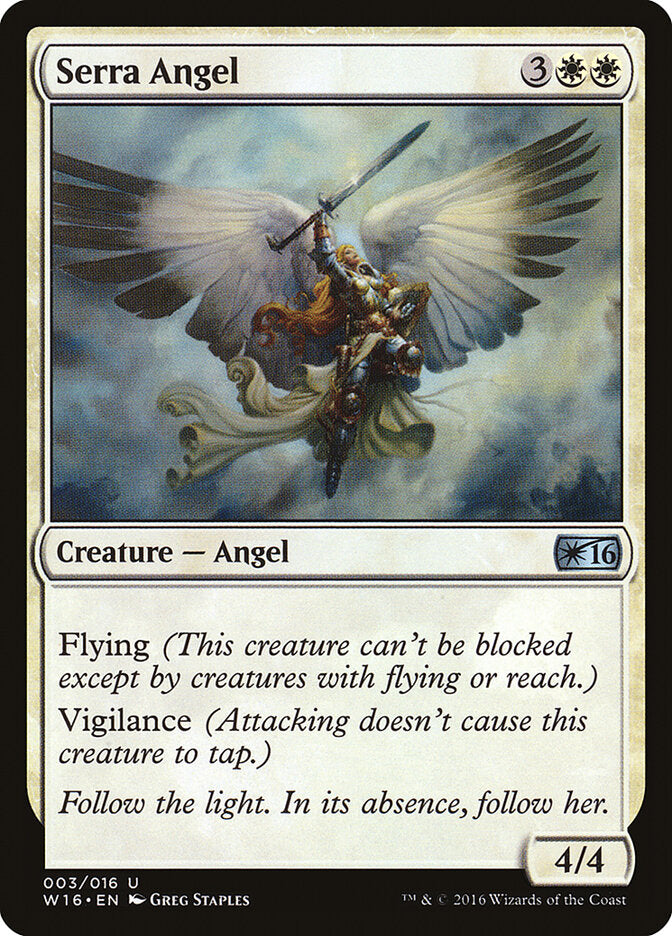 Serra Angel - Welcome Deck 2016 (Uncommon) [W16-3] Image principale du produit