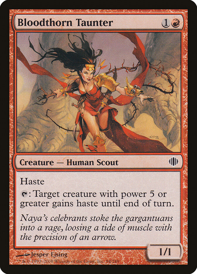 Bloodthorn Taunter - Shards of Alara (Common) [ALA-94] Imagen principal del producto