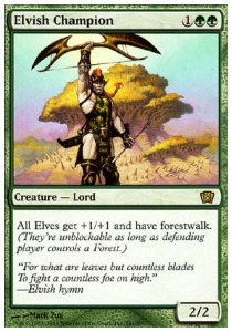 Elvish Champion - Eighth Edition (Rare) [8ED-241] Immagine principale del prodotto