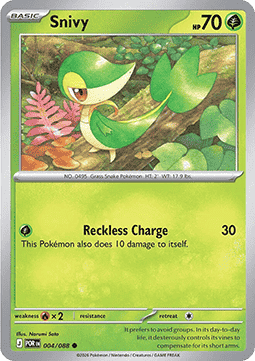 Snivy - Perfect Order (Common) [POR-004] Hauptbild