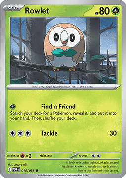 Rowlet - Perfect Order (Common) [POR-010] Hauptbild