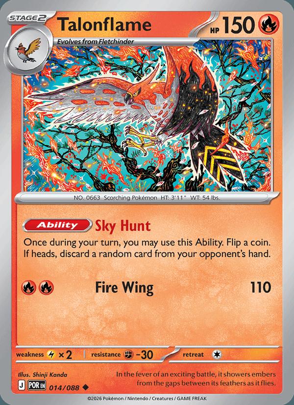 Talonflame - Perfect Order (Uncommon) [POR-014] Immagine principale del prodotto