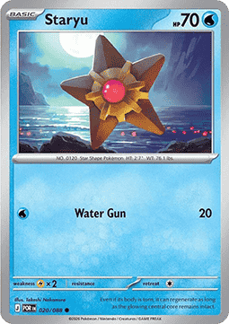 Staryu - Perfect Order (Common) [POR-020] Hauptbild