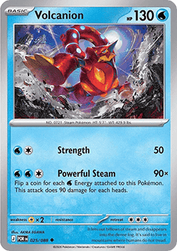 Volcanion - Perfect Order (Uncommon) [POR-025] Hauptbild