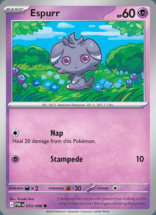 Espurr - Perfect Order (Common) [POR-033] Hoofdafbeelding