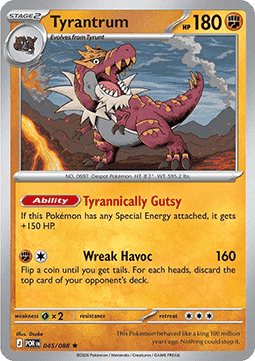 Tyrantrum - Perfect Order (Rare) [POR-045] Imagen principal del producto