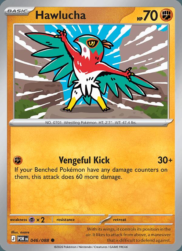 Hawlucha - Perfect Order (Common) [POR-046] Immagine principale del prodotto