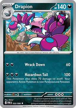 Drapion - Perfect Order (Uncommon) [POR-052] Imagen principal del producto