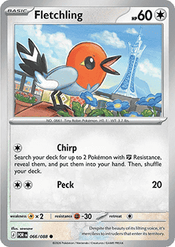 Fletchling - Perfect Order (Common) [POR-066] Imagen principal del producto