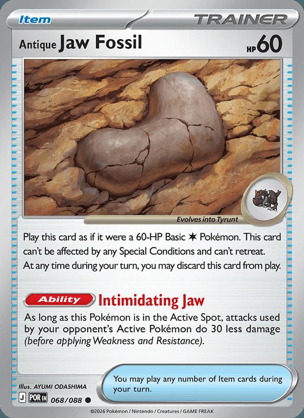 Antique Jaw Fossil - Perfect Order (Common) [POR-068] Hoofdafbeelding