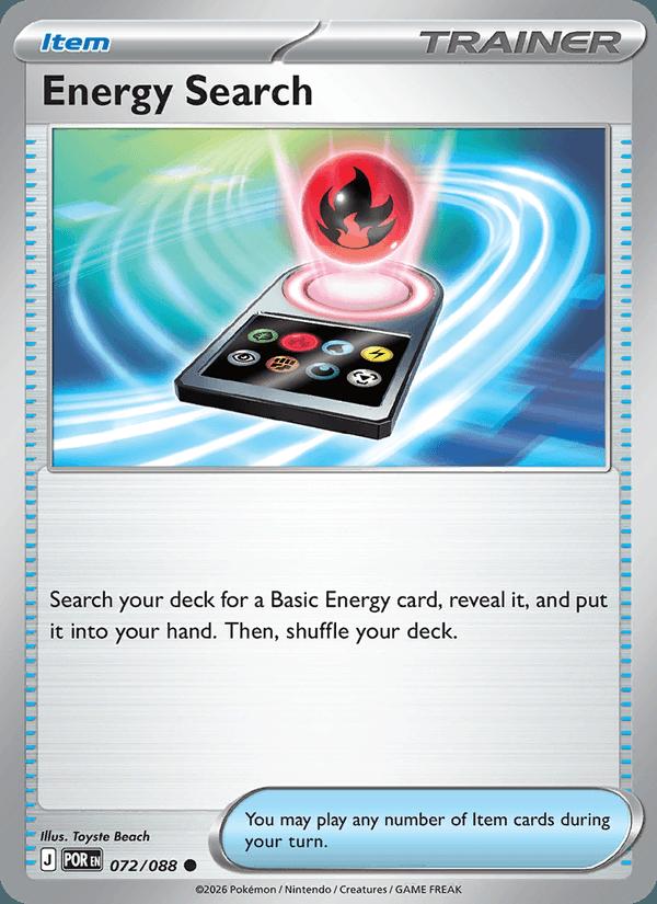 Energy Search - Perfect Order (Common) [POR-072] Immagine principale del prodotto