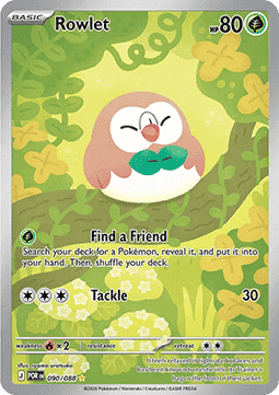 Rowlet - Perfect Order (Illustration Rare) [POR-090] Hauptbild