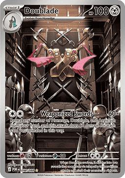 Doublade - Perfect Order (Illustration Rare) [POR-098] Hauptbild