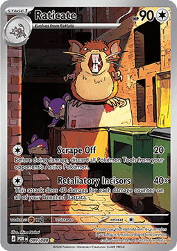 Raticate - Perfect Order (Illustration Rare) [POR-099] Imagen principal del producto