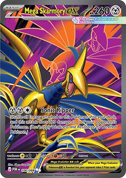 Mega Skarmory ex - Perfect Order (Ultra Rare) [POR-106] Image principale du produit