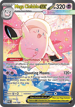 Mega Clefable ex - Perfect Order (Special Illustration Rare) [POR-119] Image principale du produit